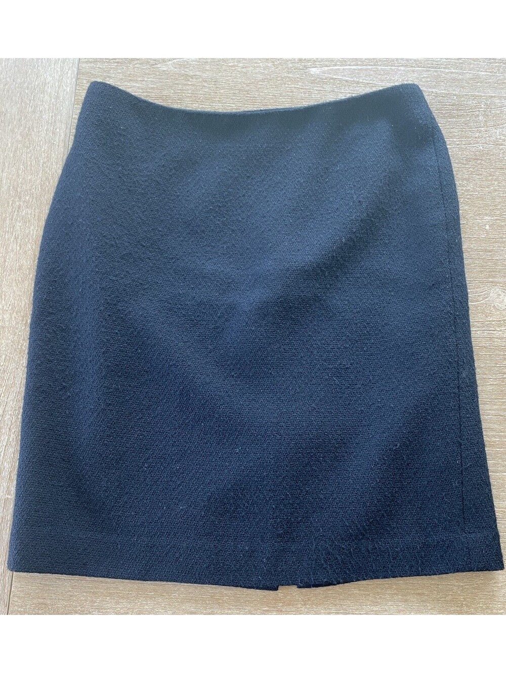 Talbots Petites Black Knee Length Pencil Skirt, Size 12P, Pully Lined